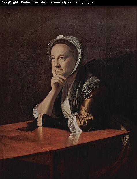 John Singleton Copley Mrs. Humphrey Devereux, oil on canvas painting by John Singleton Copley,