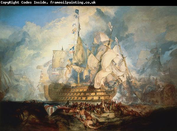 Joseph Mallord William Turner The Battle of Trafalgar