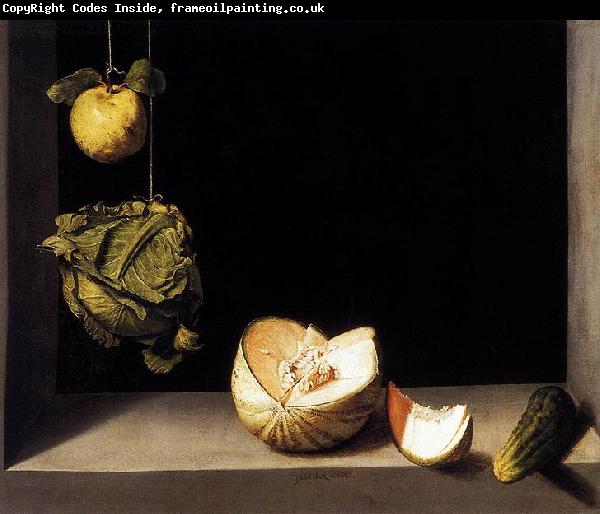 Juan Sanchez Cotan Melone und Gurke