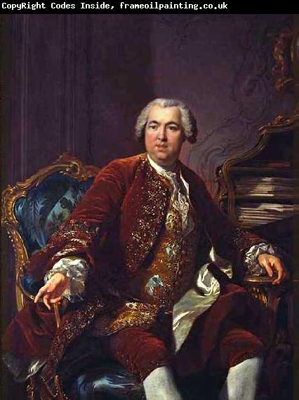 Louis Michel van Loo Portrait of Nicolas Beaujon