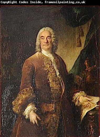 Louis Tocque Portrait of Charles Francois Paul Le Normant de Tournehem