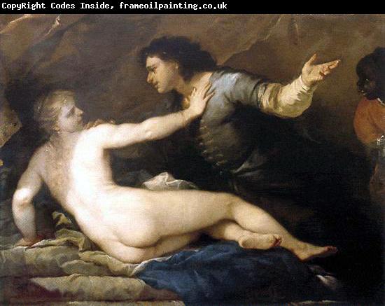 Luca Giordano The Rape of Lucretia