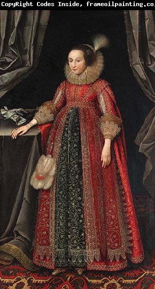 Marcus Gheeraerts Portrait of Susanna Temple, later Lady Lister