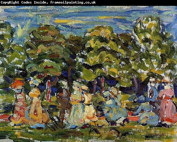 Maurice Prendergast Summer in the Park