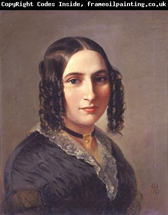 Moritz Daniel Oppenheim Portrait of Fanny Hensel