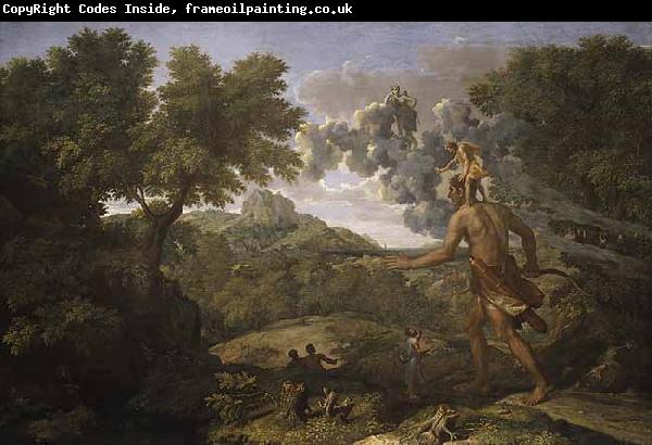 Nicolas Poussin Paysage avec Orion aveugle cherchant le soleil