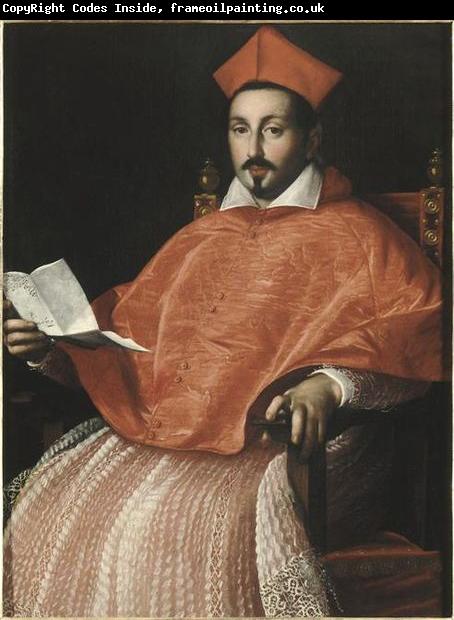 Ottavio Leoni Retrato del Cardenal Scipione Borghese