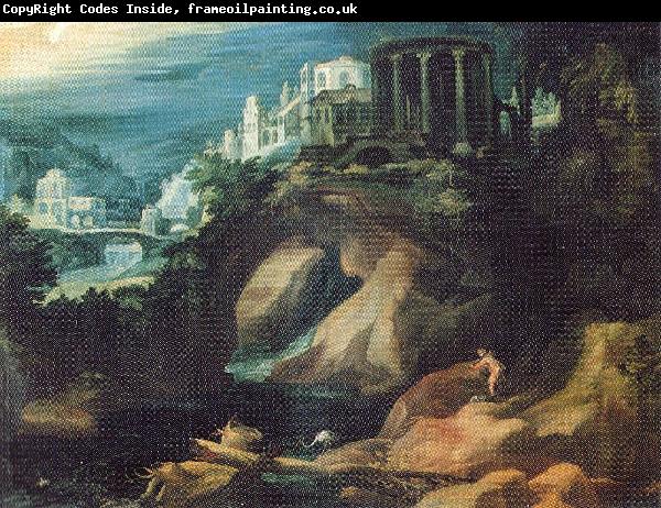 Paul Bril Landschaft mit Sibyllentempel