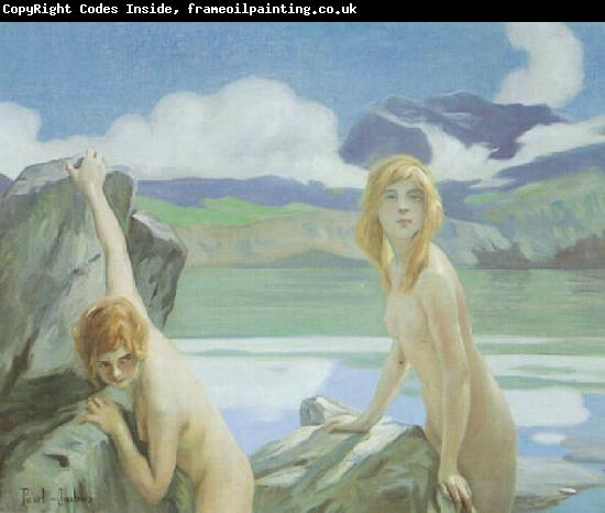 Paul Emile Chabas Two Bathers