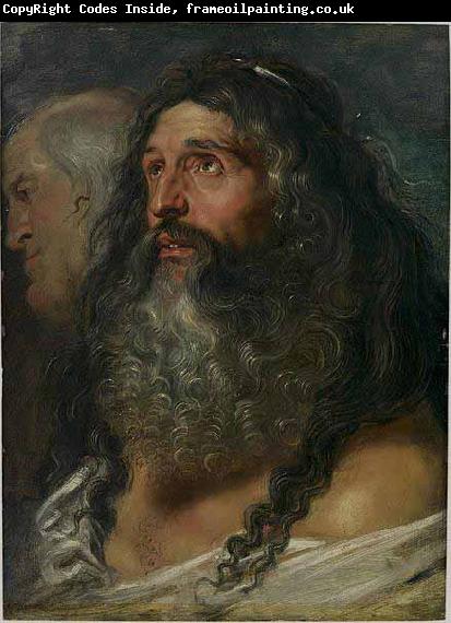 Peter Paul Rubens Study of Two Heads