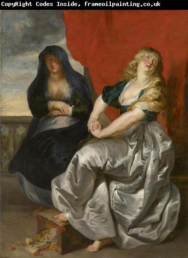 Peter Paul Rubens Reuige Magdalena und ihre Schwester Martha