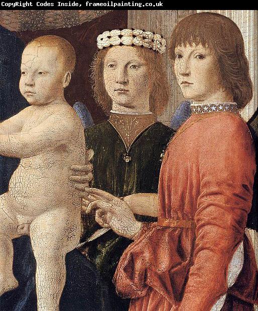 Piero della Francesca Madonna and Child Attended by Angels