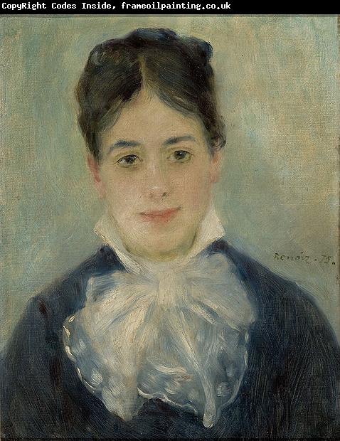 Pierre Auguste Renoir Lady Smiling