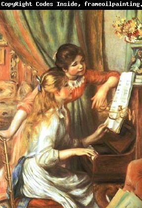 Pierre-Auguste Renoir Two Girls at the Piano