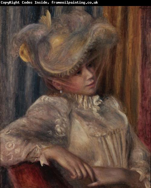 Pierre-Auguste Renoir Woman with a Hat