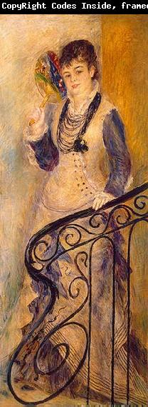 Pierre-Auguste Renoir Femme sur un escalier