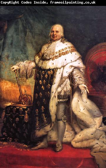 Pierre-Narcisse Guerin Portrait of Louis XVIII of France