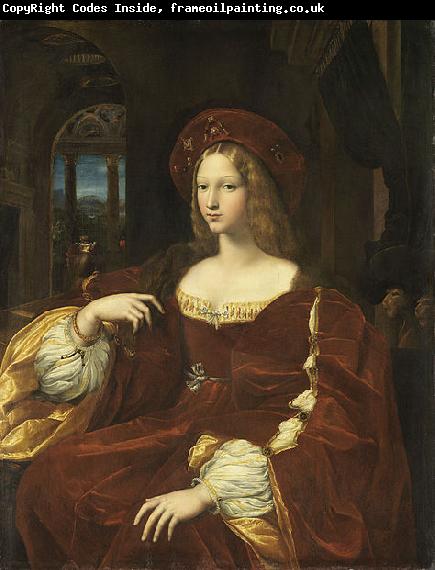 RAFFAELLO Sanzio Portrait de Jeanne d Aragon