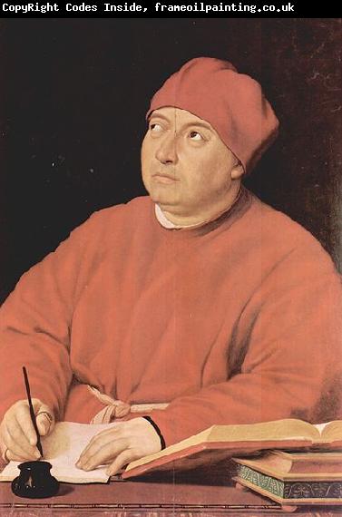 RAFFAELLO Sanzio Portrat des Fedra Inghirami