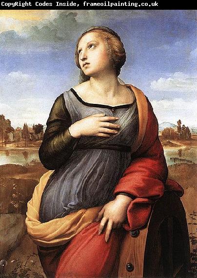 RAFFAELLO Sanzio St Catherine of Alexandria