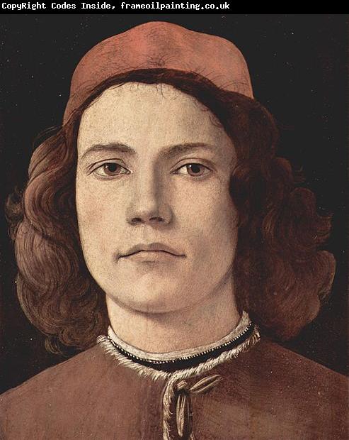 Sandro Botticelli Portrat eines jungen Mannes