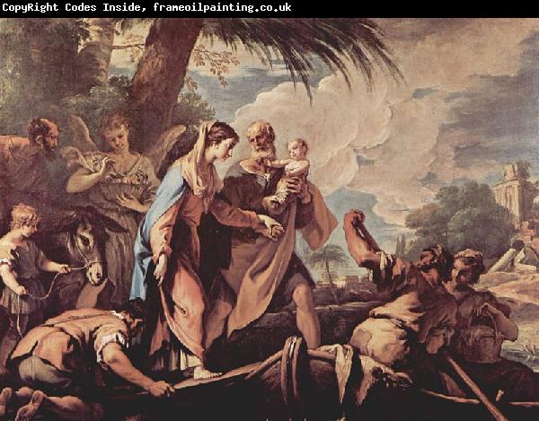 Sebastiano Ricci Flucht nach Aypten