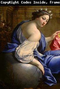 Simon  Vouet Muses Urania and Calliope