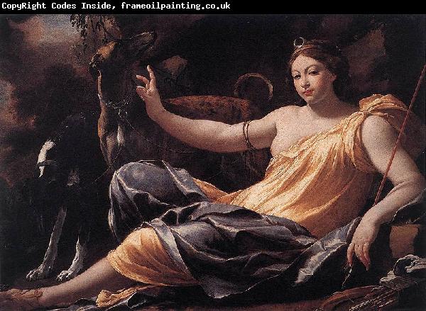 Simon  Vouet Diana