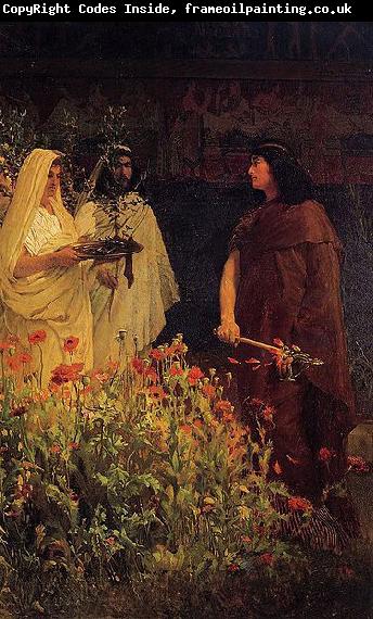 Sir Lawrence Alma-Tadema,OM.RA,RWS Tarquinius Superbus Sir Lawrence Alma-Tadema