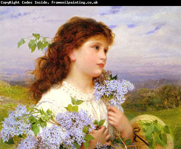 Sophie Gengembre Anderson The Time Of The Lilacs