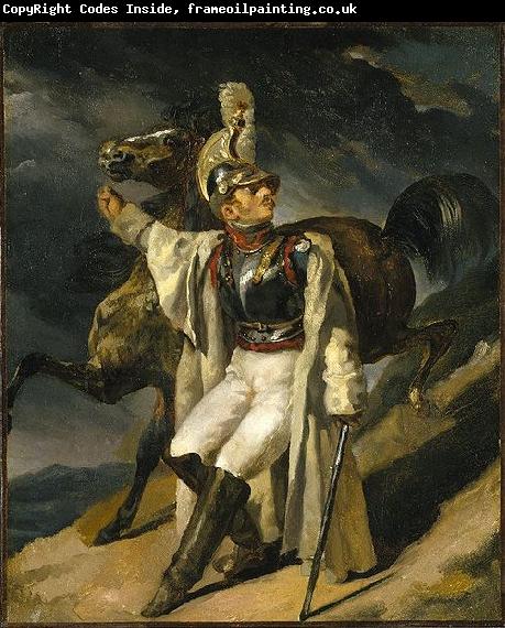 Theodore   Gericault Wounded Cuirassier