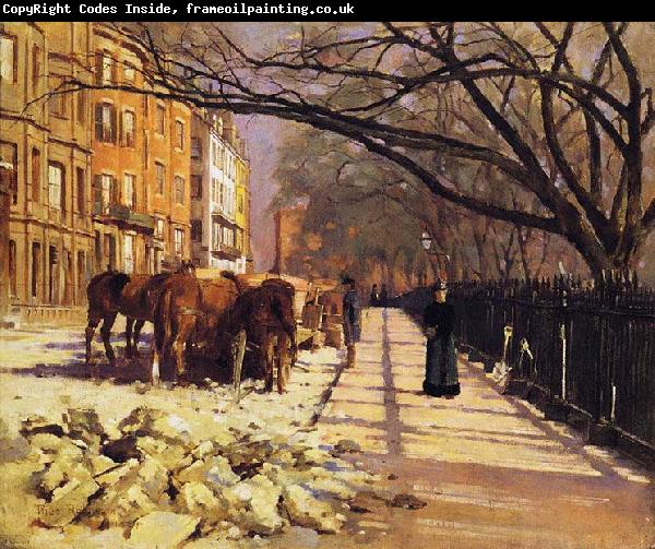 Theodore Robinson Beacon Street, Boston