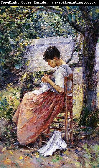 Theodore Robinson The Layette