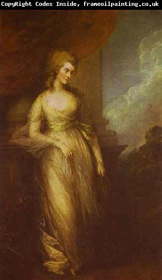 Thomas Gainsborough Portrait of Georgiana
