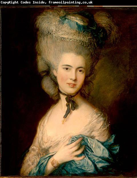 Thomas Gainsborough Woman in Blue