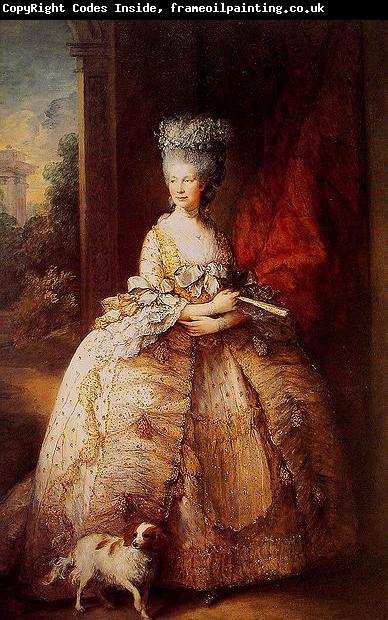 Thomas Gainsborough Portrait of the Queen Charlotte