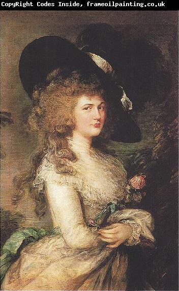 Thomas Gainsborough Portrait of Lady Georgiana Cavendish, Duchess of Devonshire