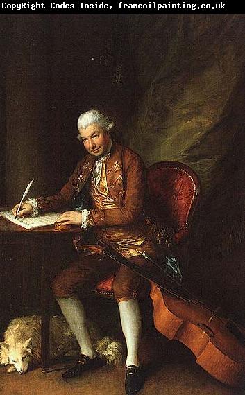 Thomas Gainsborough Portrait of Carl Friedrich Abel German composer