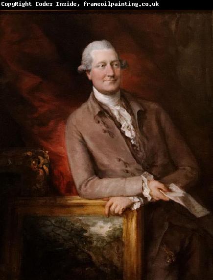 Thomas Gainsborough Portrait of James Christie