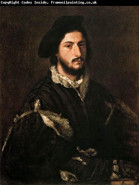 Titian Portrat des Vicenzo Mosti
