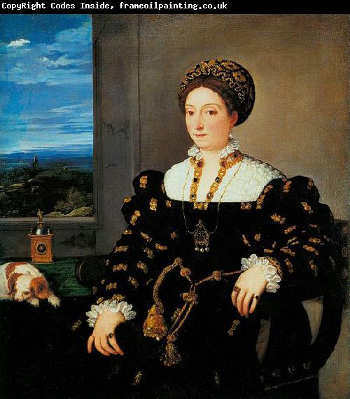 Titian Portrat der Eleonora Gonzaga