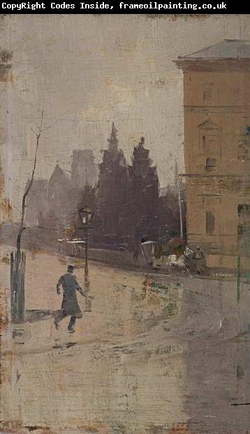 Tom roberts By the Treasury