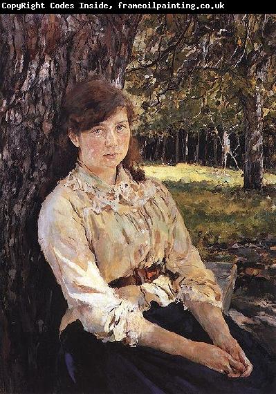 Valentin Serov Girl in the Sunlight.