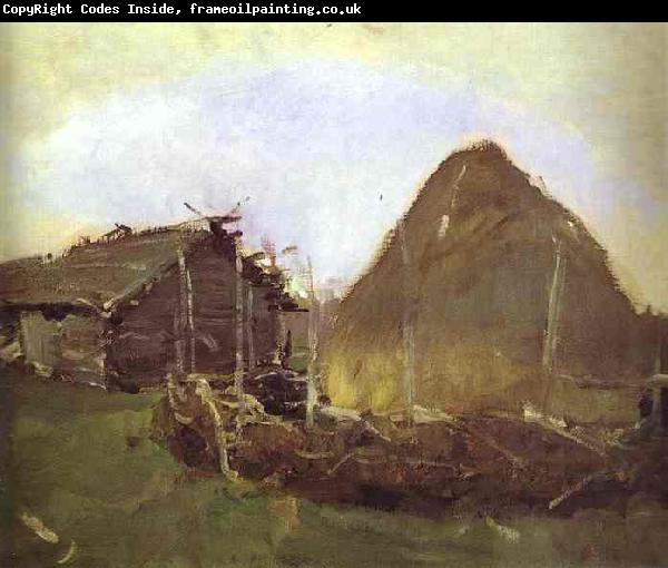 Valentin Serov Haystack