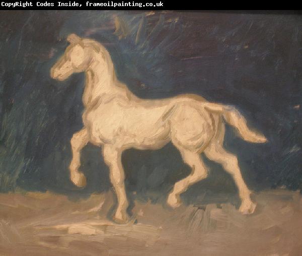 Vincent Van Gogh Plaster Statuette of a Horse