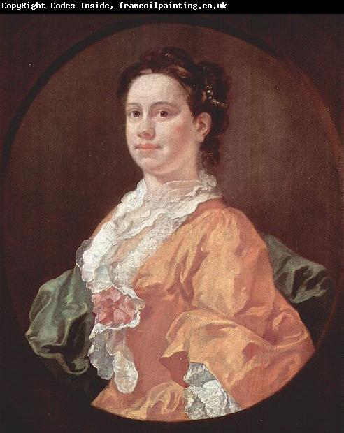 William Hogarth Portrat der Madam Salter