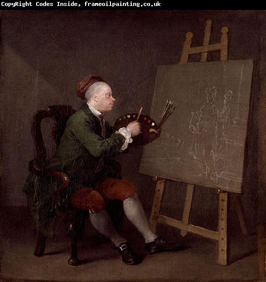 William Hogarth Self-portrait