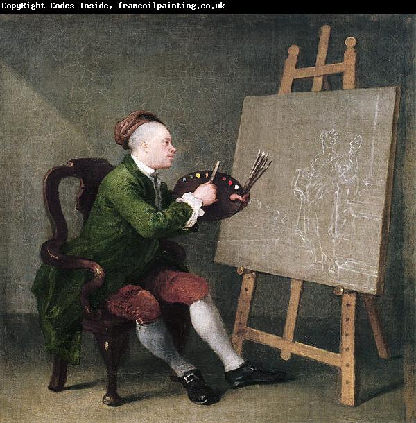 William Hogarth Self-portrait