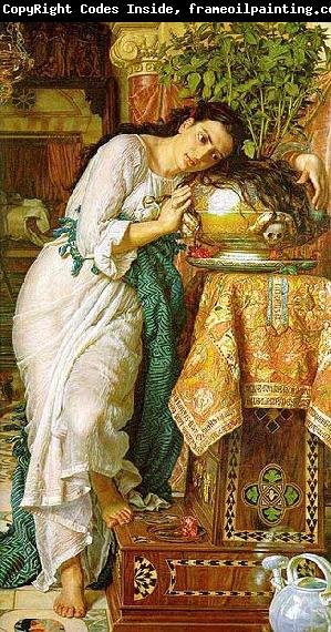 William Holman Hunt Isabella and the Pot of Basil