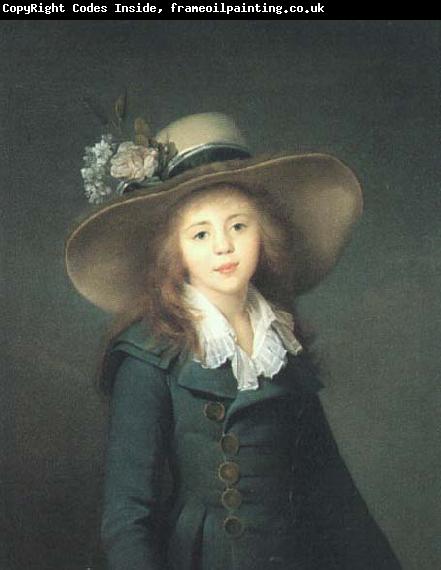 elisabeth vigee-lebrun Portrait of Elisaveta Alexandrovna Demidov, nee Stroganov here as Baronesse Stroganova